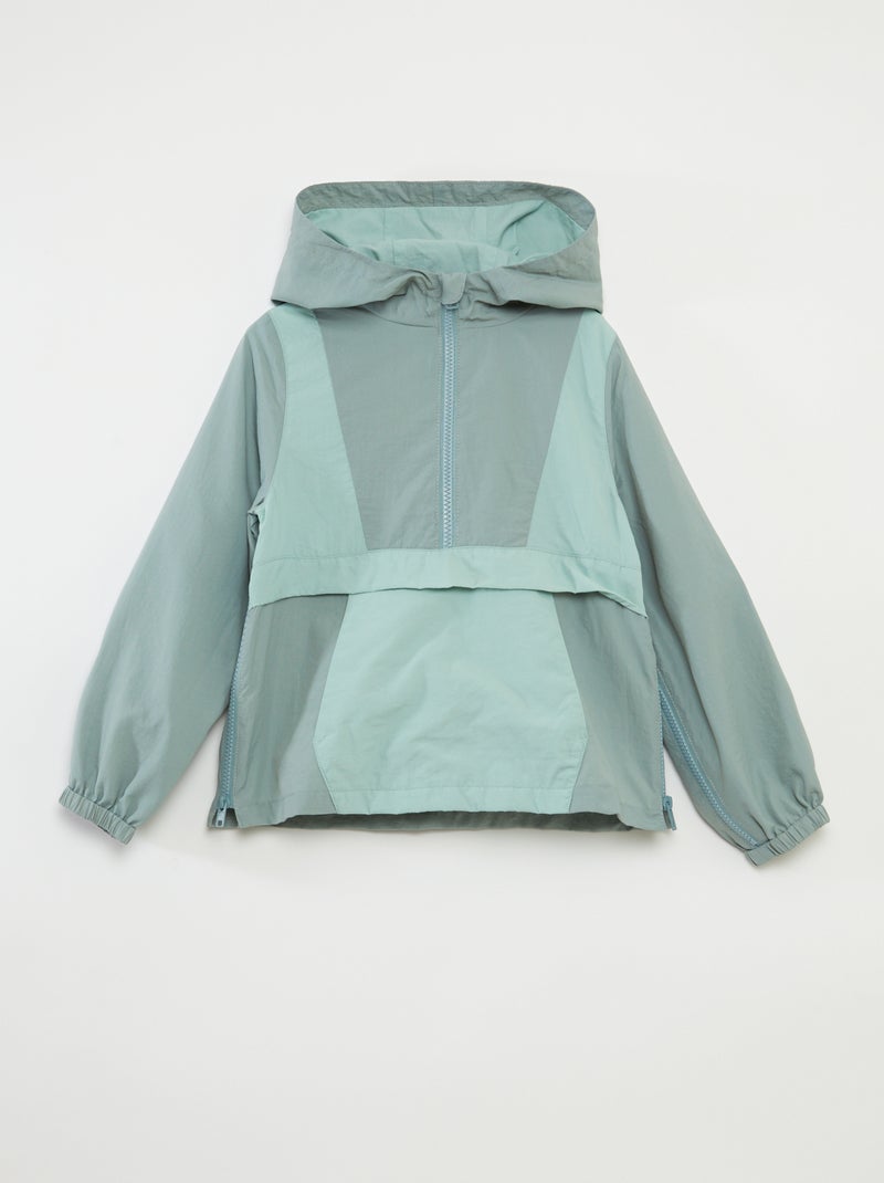 Giacca a vento leggera - So Easy VERDE - Kiabi