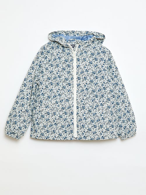 Giacca a vento leggera con cappuccio - collezione facile da indossare - Kiabi