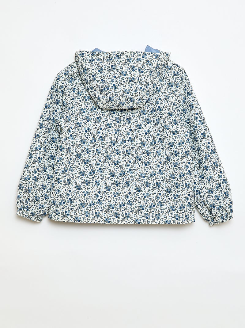 Giacca a vento leggera con cappuccio - collezione facile da indossare Bianco - Kiabi