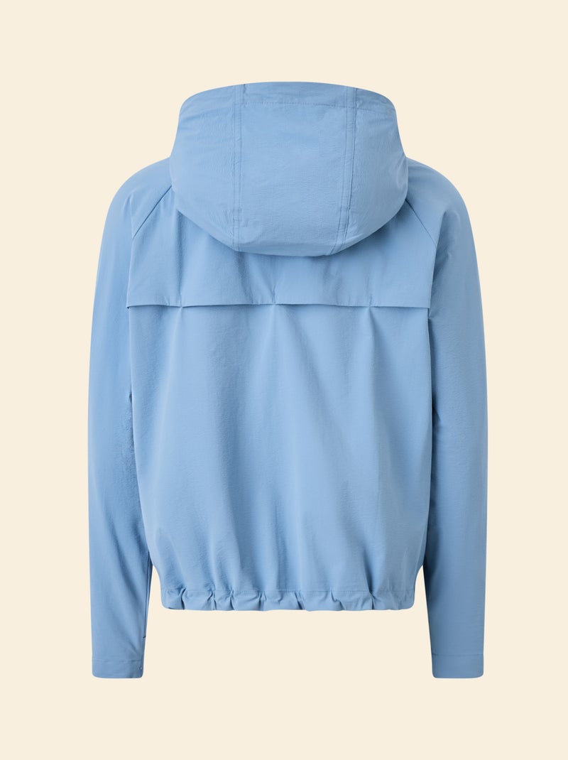 Giacca a vento sportiva con cappuccio - (ekstract) Blu - Kiabi