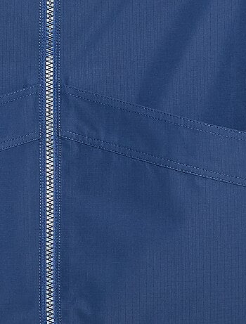 Giacca a vento tinta unita con cappuccio - Collezione facile da indossare