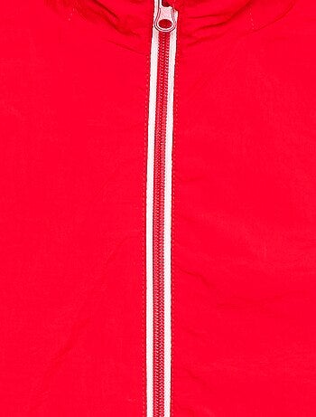 Giacca a vento unita pieghevole nel cappuccio