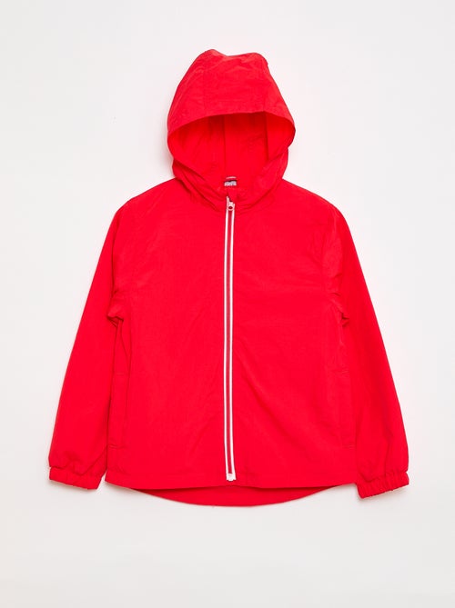Giacca a vento unita pieghevole nel cappuccio - Kiabi