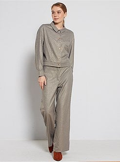 Giacca abbottonata a quadri - Kiabi