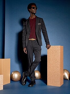 Giacca abito taglio aderente - Kiabi