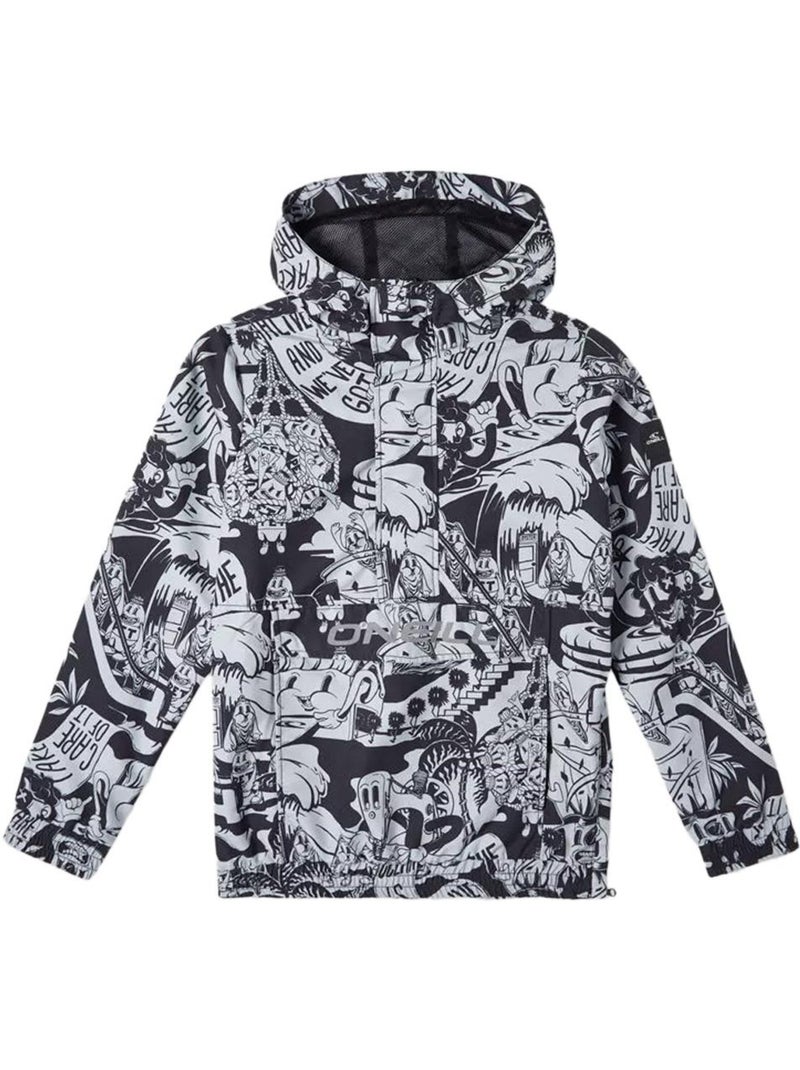 Giacca Anorak O'Neill per Ragazzo Nero - Kiabi