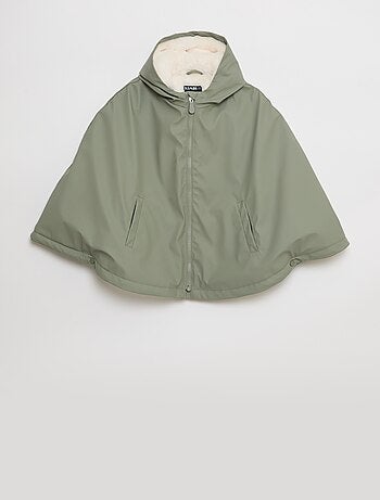 Giacca antipioggia a forma di poncho - collezione facile da indossare