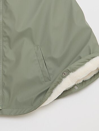 Giacca antipioggia a forma di poncho - collezione facile da indossare