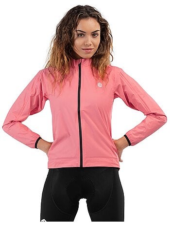 Giacca antipioggia da ciclismo da donna ciclismo donna j2 fauniera