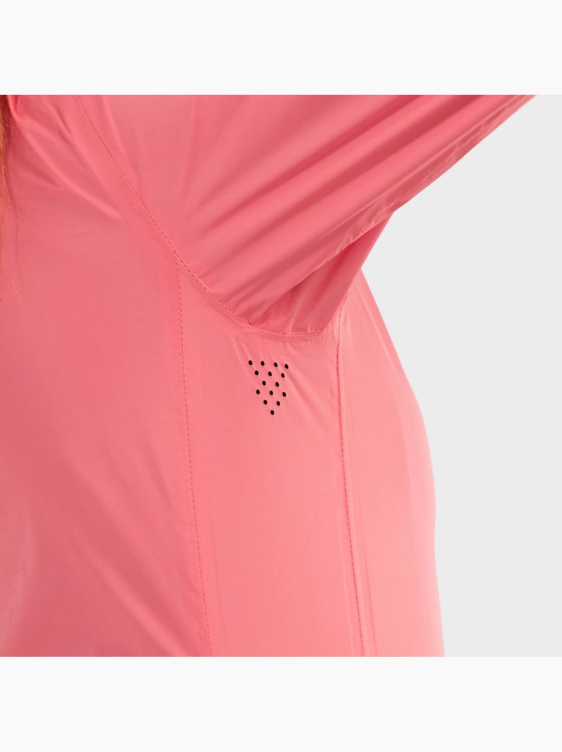 Giacca antipioggia da ciclismo da donna ciclismo donna j2 fauniera Corallo - Kiabi