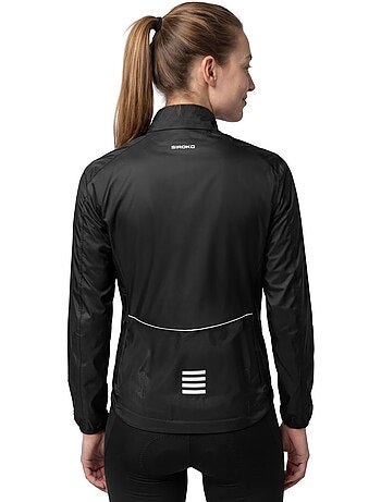 Giacca antipioggia da ciclismo da donna ciclismo donna j2 troumouse