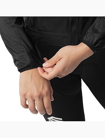 Giacca antipioggia da ciclismo da donna ciclismo donna j2 troumouse