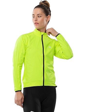 Giacca antipioggia da ciclismo da donna ciclismo donna j2 turini