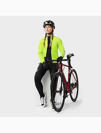 Giacca antipioggia da ciclismo da donna ciclismo donna j2 turini