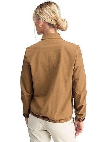 Giacca antipioggia da golf da donna golf donna muirfield-w mustard