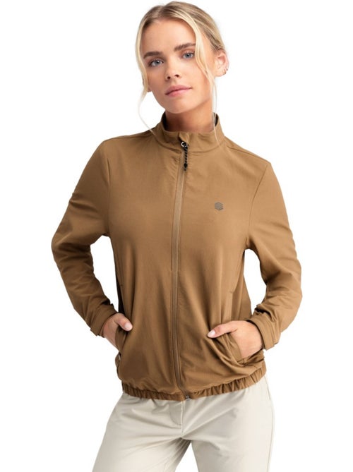 Giacca antipioggia da golf da donna golf donna muirfield-w mustard - Kiabi Giacca antipioggia da golf da donna golf donna muirfield-w mustard - Kiabi