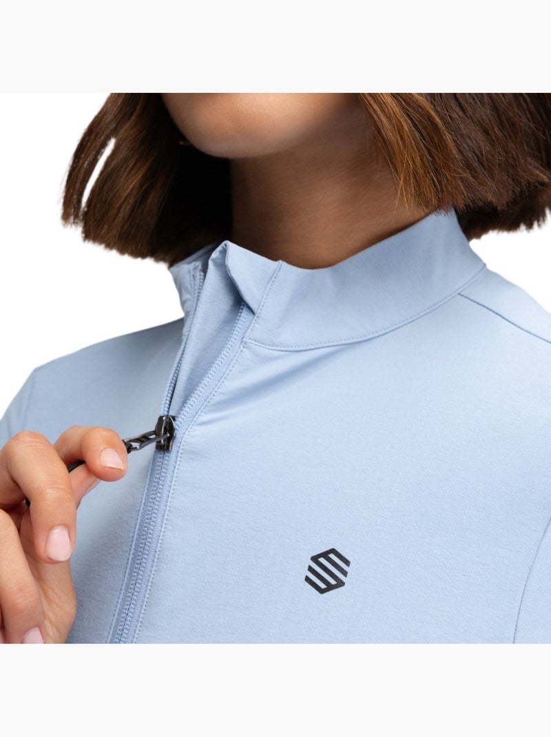 Giacca antipioggia da golf da donna golf donna shinn Blu - Kiabi