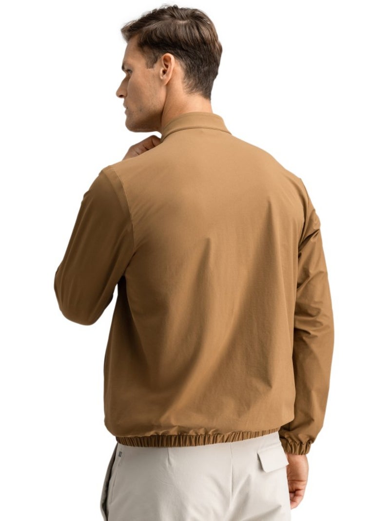 Giacca antipioggia da golf da uomo golf uomo muirfield mustard Marrone - Kiabi