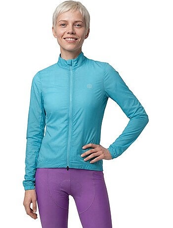 Giacca antivento ultraleggera ciclismo donna donna j4-w windbreak