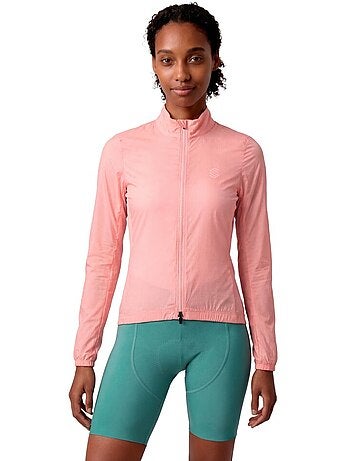 Giacca antivento ultraleggera ciclismo donna donna j4-w windbreak