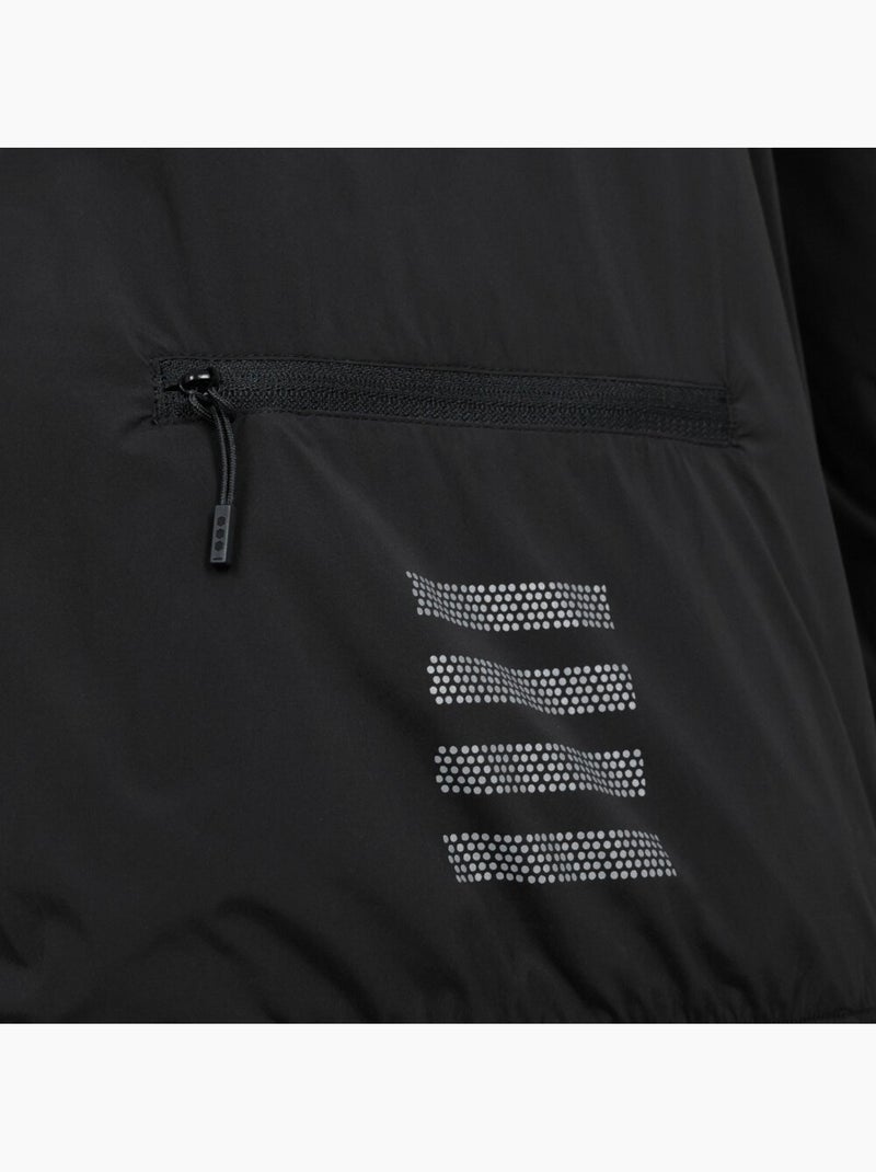 Giacca antivento ultraleggera ciclismo uomo uomo j4 windbreak Nero - Kiabi
