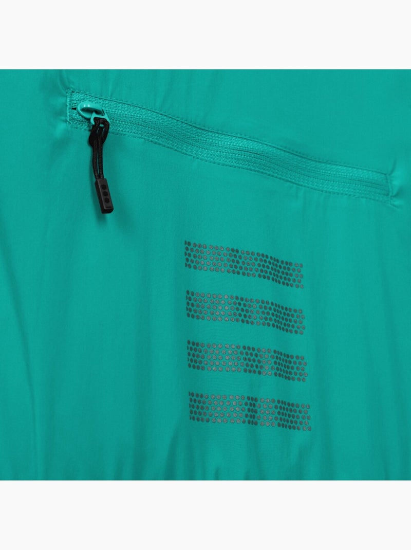 Giacca antivento ultraleggera ciclismo uomo uomo j4 windbreak Verde - Kiabi