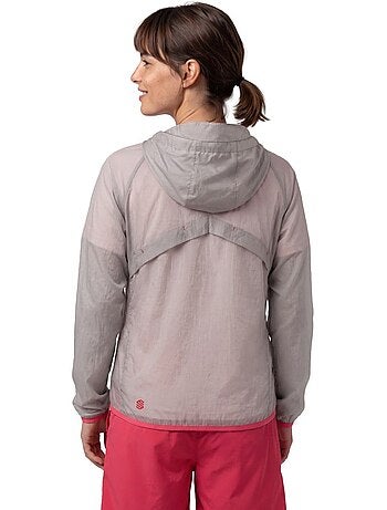 Giacca antivento ultraleggera escursionismo donna donna laugavegur-w