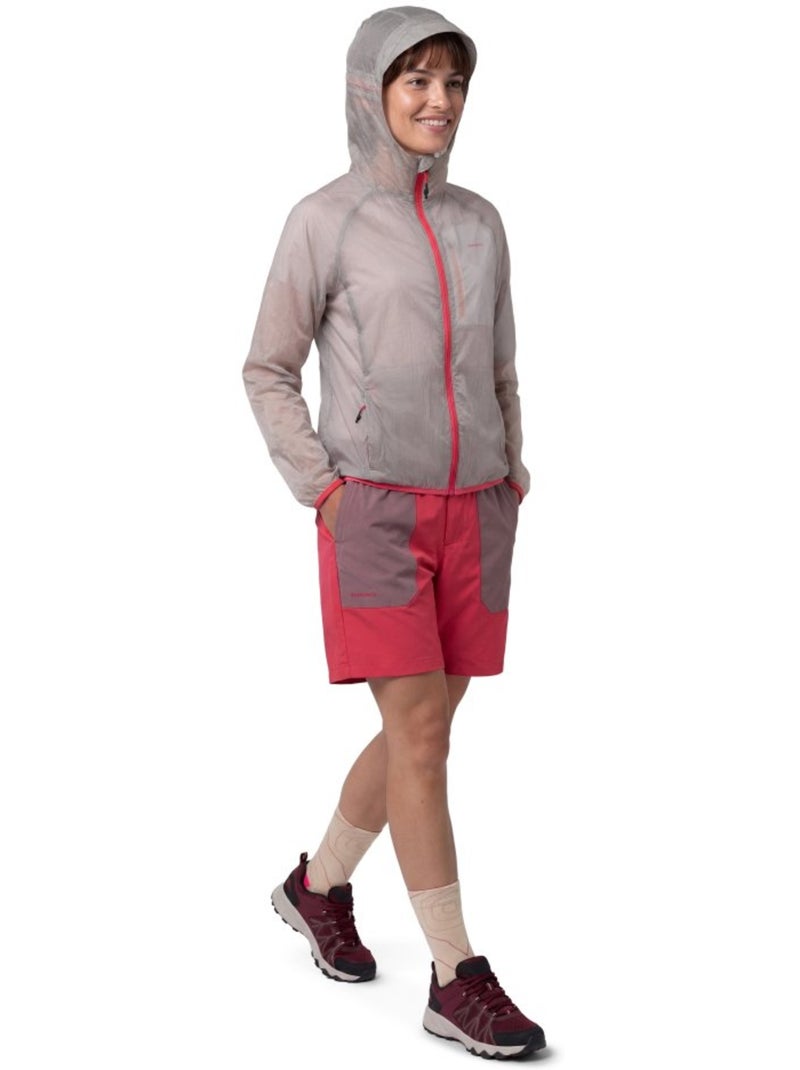 Giacca antivento ultraleggera escursionismo donna donna laugavegur-w Bianco - Kiabi