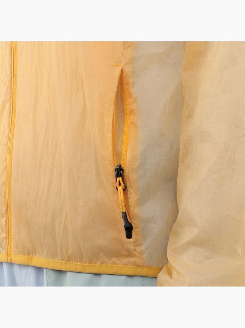 Giacca antivento ultraleggera escursionismo donna donna laugavegur-w Giallo - Kiabi