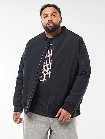 Giacca aviatore idrorepellente tinta unita