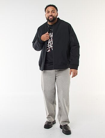 Giacca aviatore idrorepellente tinta unita