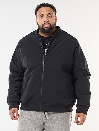 Giacca aviatore idrorepellente tinta unita