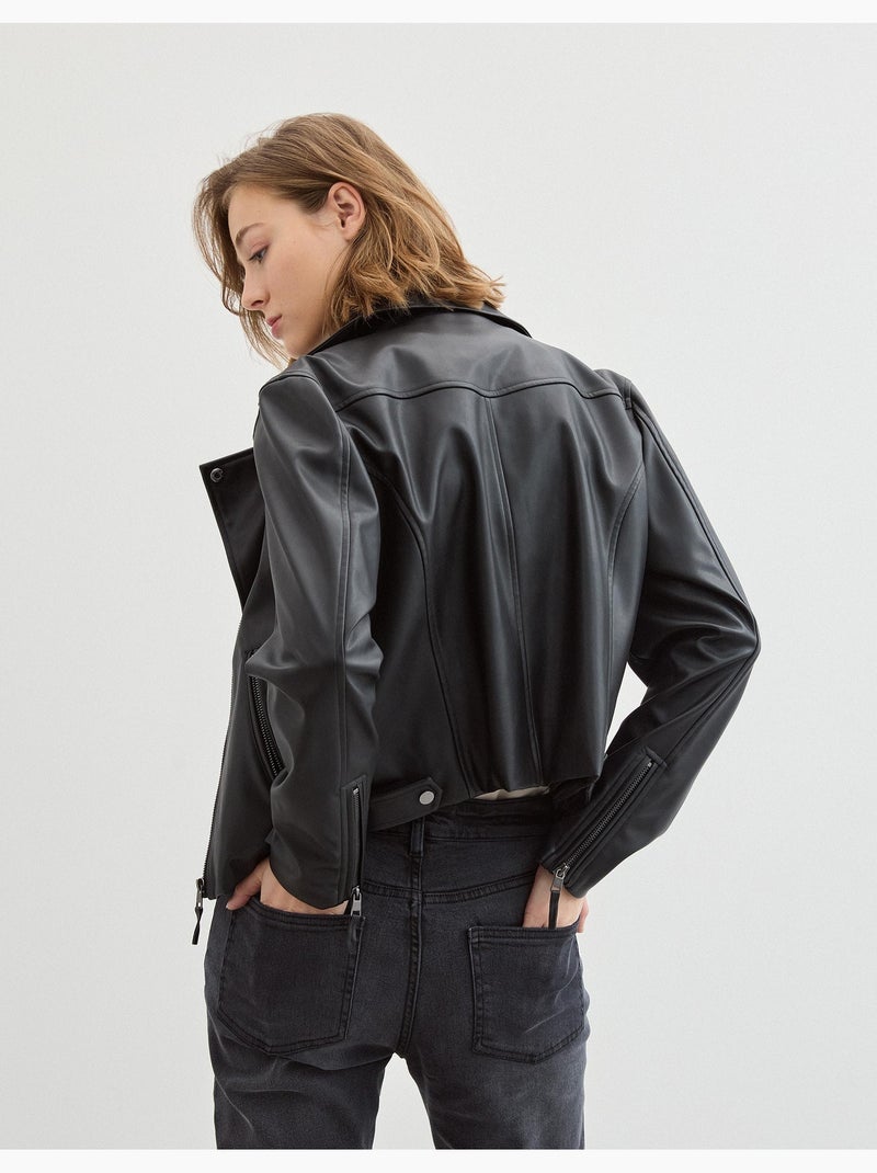 Giacca 'biker', MO Fashion Nero - Kiabi
