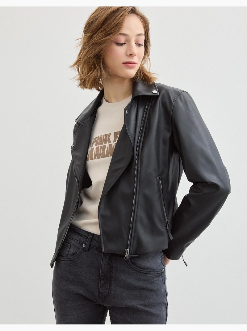 Giacca 'biker', MO Fashion Nero - Kiabi