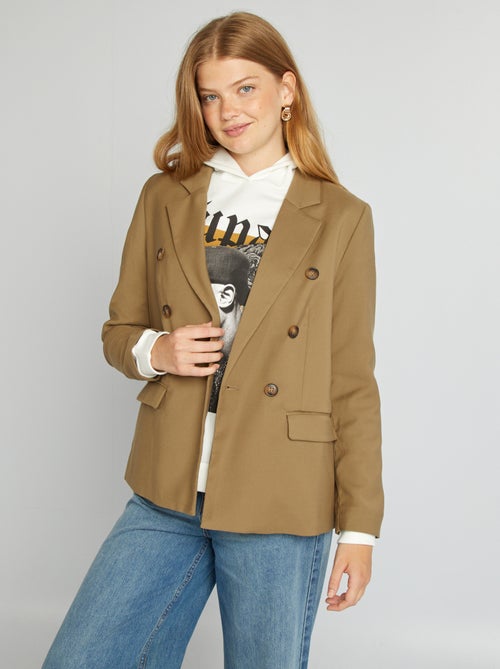 Giacca blazer a doppiopetto - Kiabi