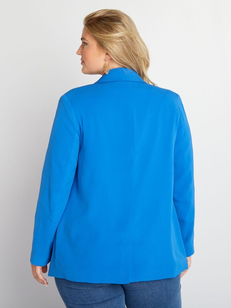 Giacca blazer a doppiopetto BLU - Kiabi