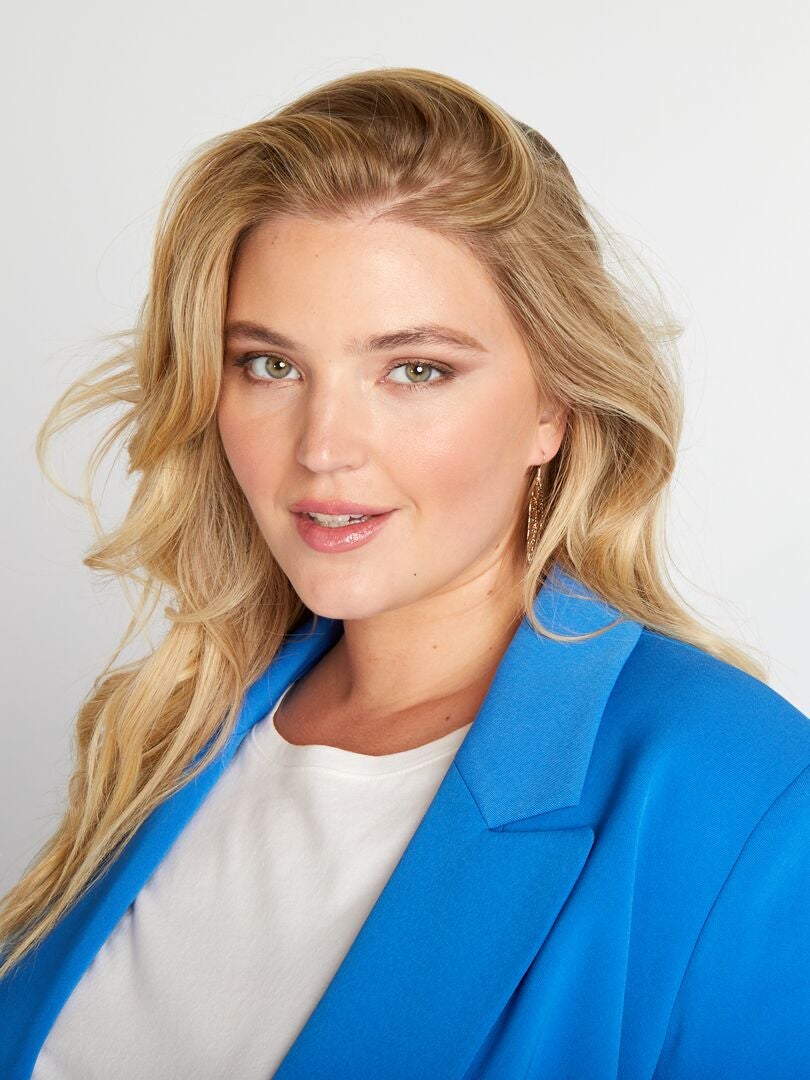 Giacca blazer a doppiopetto BLU - Kiabi