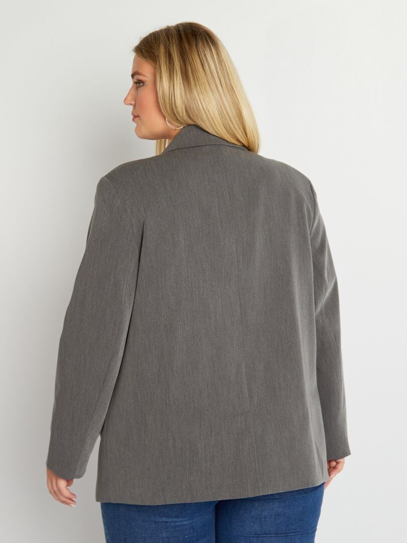 Giacca blazer a doppiopetto GRIGIO - Kiabi