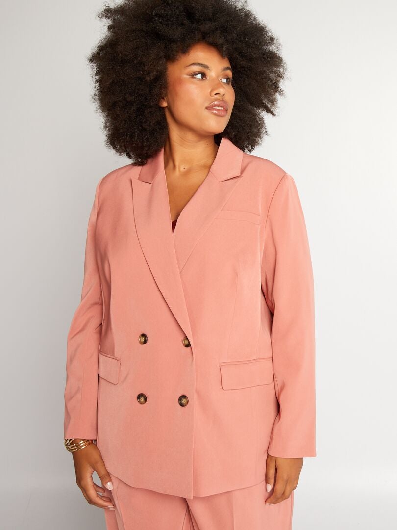 Giacca blazer a doppiopetto ROSA - Kiabi
