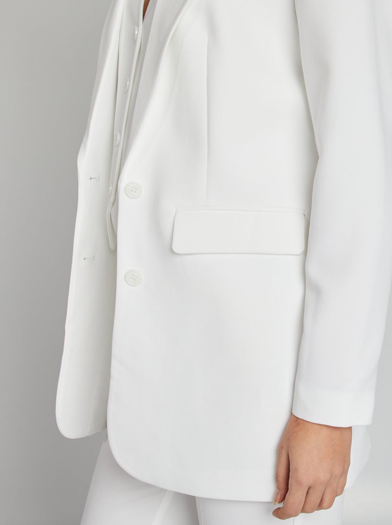 Giacca blazer bianco - Kiabi
