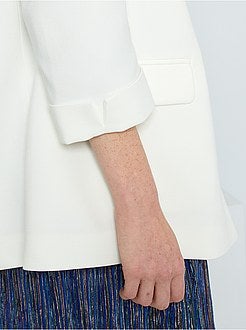 Giacca blazer collo dritto - Kiabi