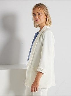 Giacca blazer collo dritto - Kiabi