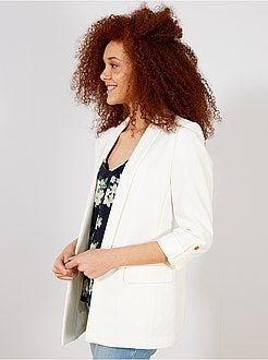 Giacca blazer collo dritto - Kiabi