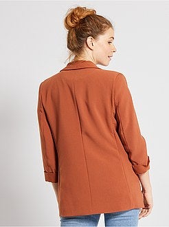 Giacca blazer collo dritto - Kiabi