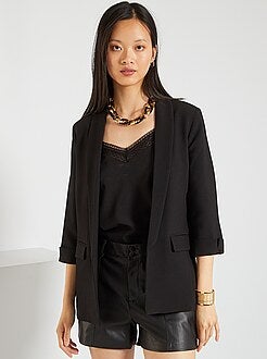 Giacca blazer collo dritto - Kiabi