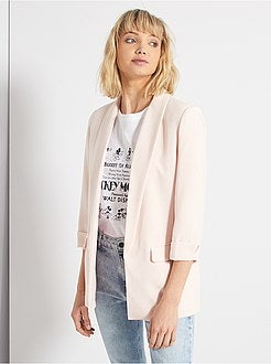 Giacca blazer collo dritto - Kiabi