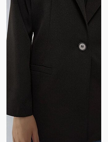 Giacca blazer con fodera leopardata hiccup