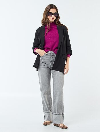 Giacca blazer con maniche con risvolto 'JDY'