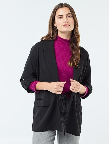 Giacca blazer con maniche con risvolto 'JDY'