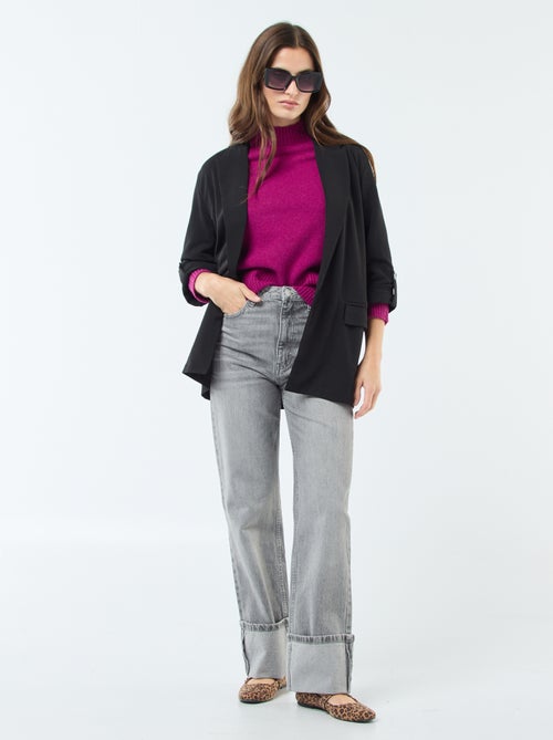 Giacca blazer con maniche con risvolto 'JDY' - Kiabi